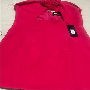 Fashion Nova Vibrant Pink Mini Dress